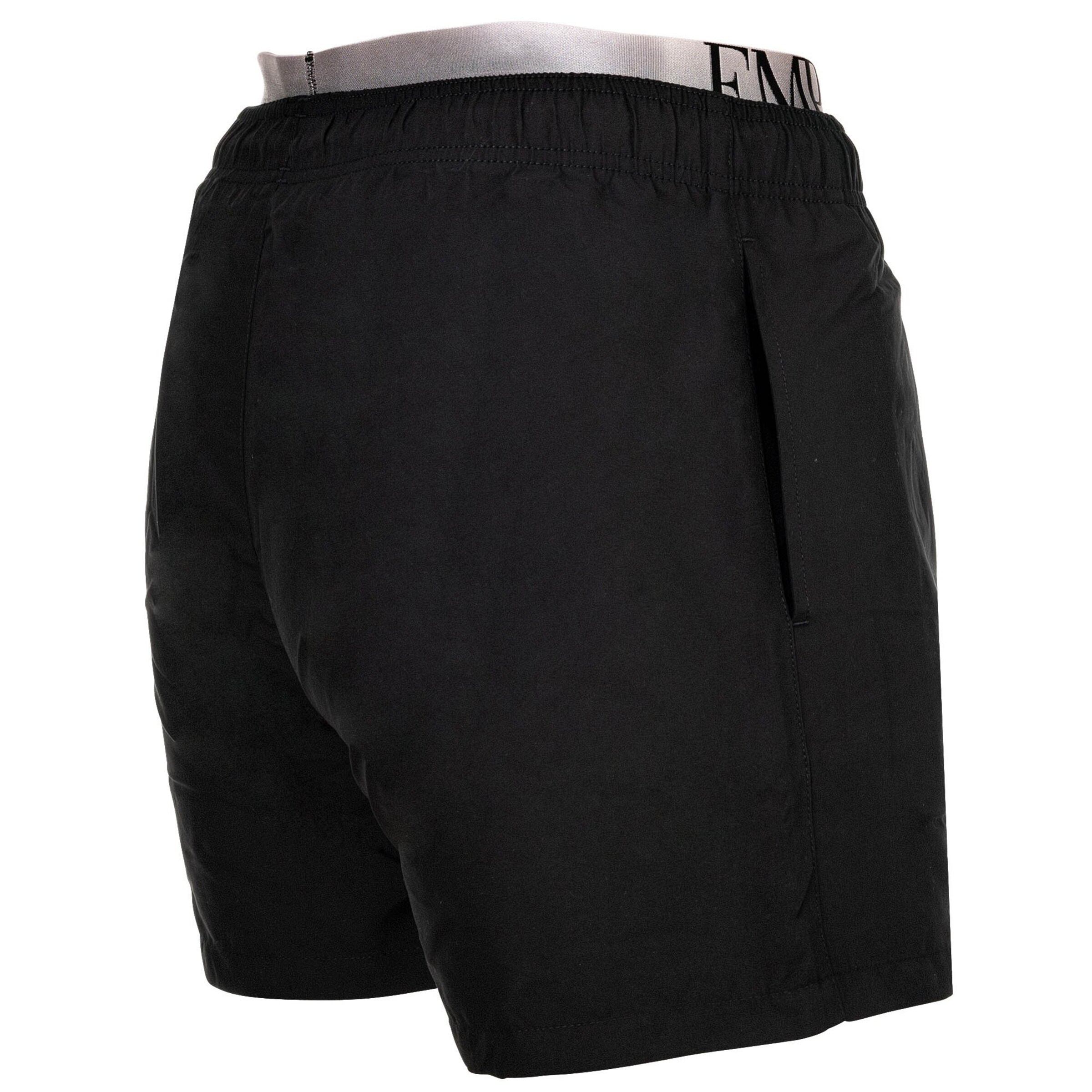 Emporio Armani Szorty kąpielowe w kolorze czarny