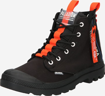 Palladium Lace-Up Boots 'PAMPA' in Black: front