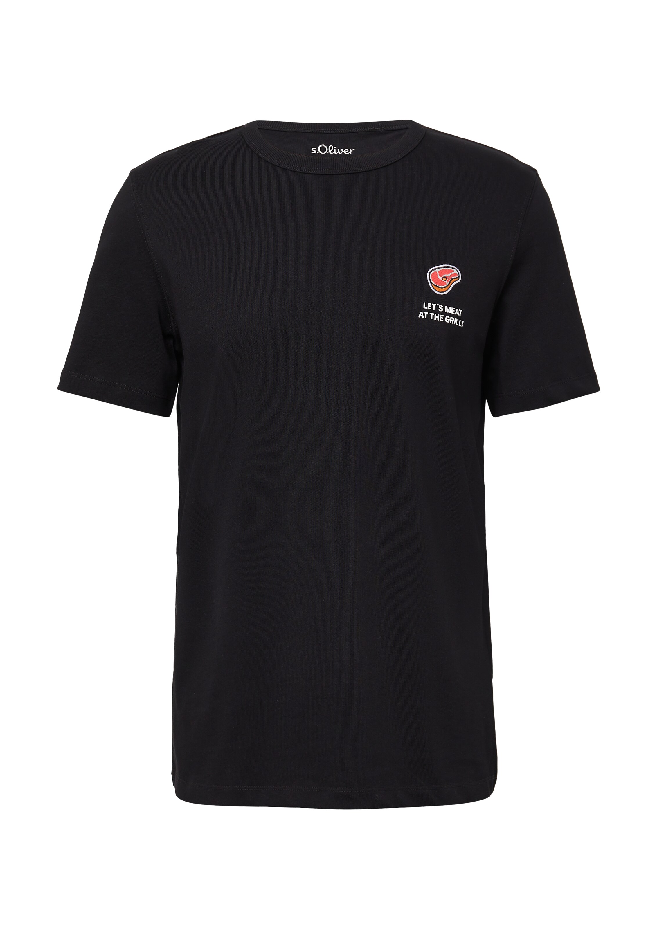 T-Shirt s.Oliver en noir : devant