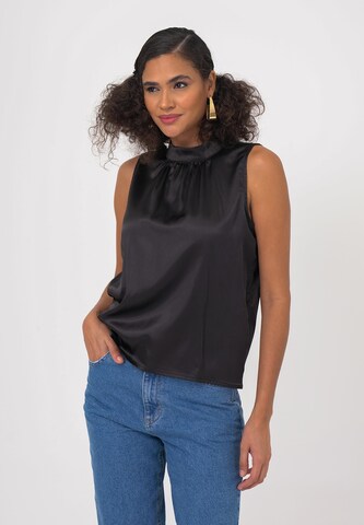 FRESHLIONS Bluse in Schwarz