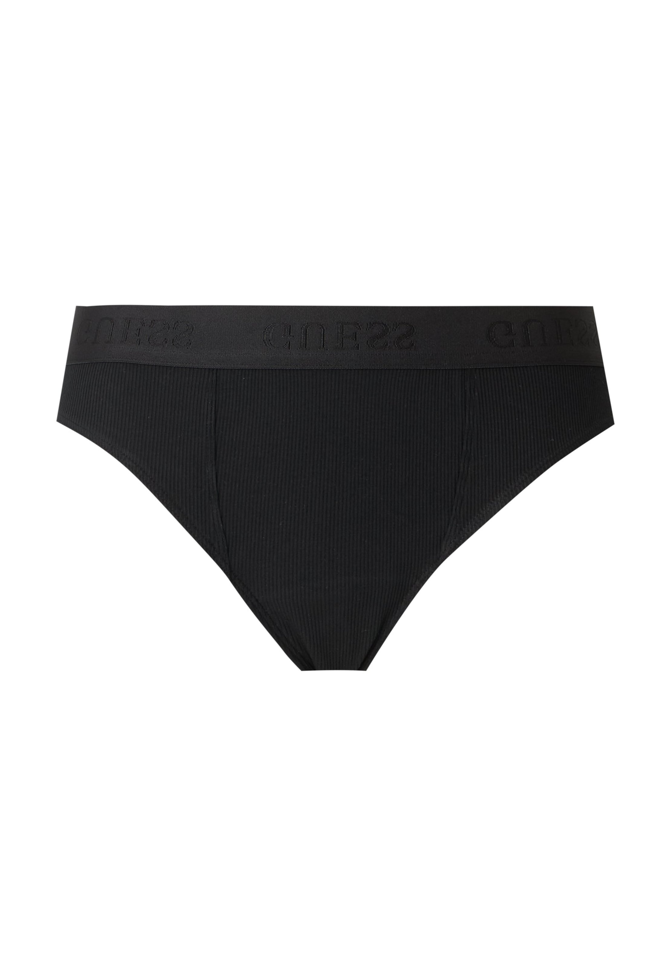 GUESS - Cueca 'PENELOPE' em preto: frente