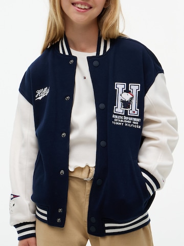 TOMMY HILFIGER Between-season jacket 'PEANUTS' in Blue
