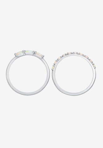 ELLI Ring Opal, Vintage in Silber
