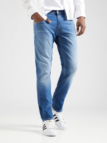 REPLAY Regular Jeans 'ANBASS' in Blauw: voorkant