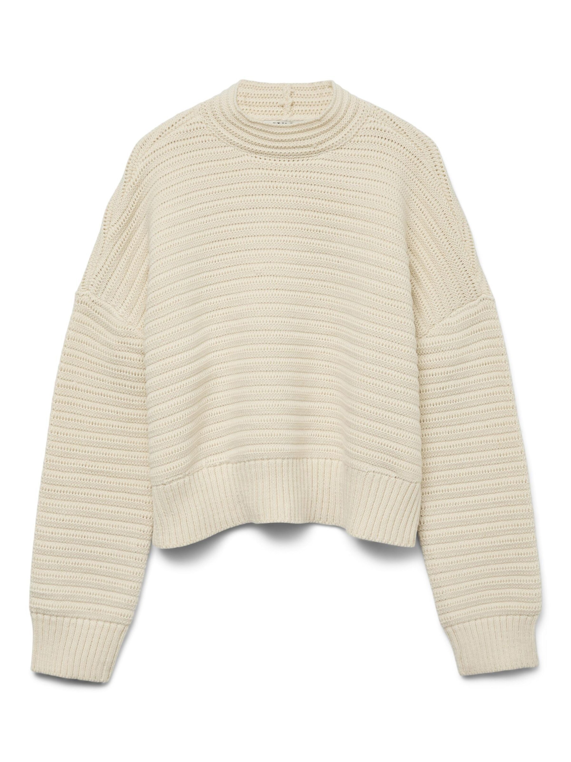 Pull-over 'AWSIBILLE' VERO MODA en beige : devant
