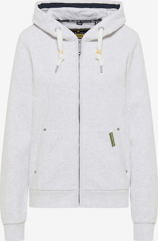 Schmuddelwedda Sweat jacket in White: front
