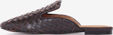 Kazar Mules in Brown: front