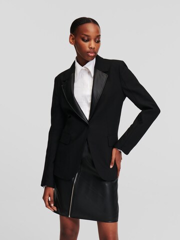 Blazer di Karl Lagerfeld in nero: frontale