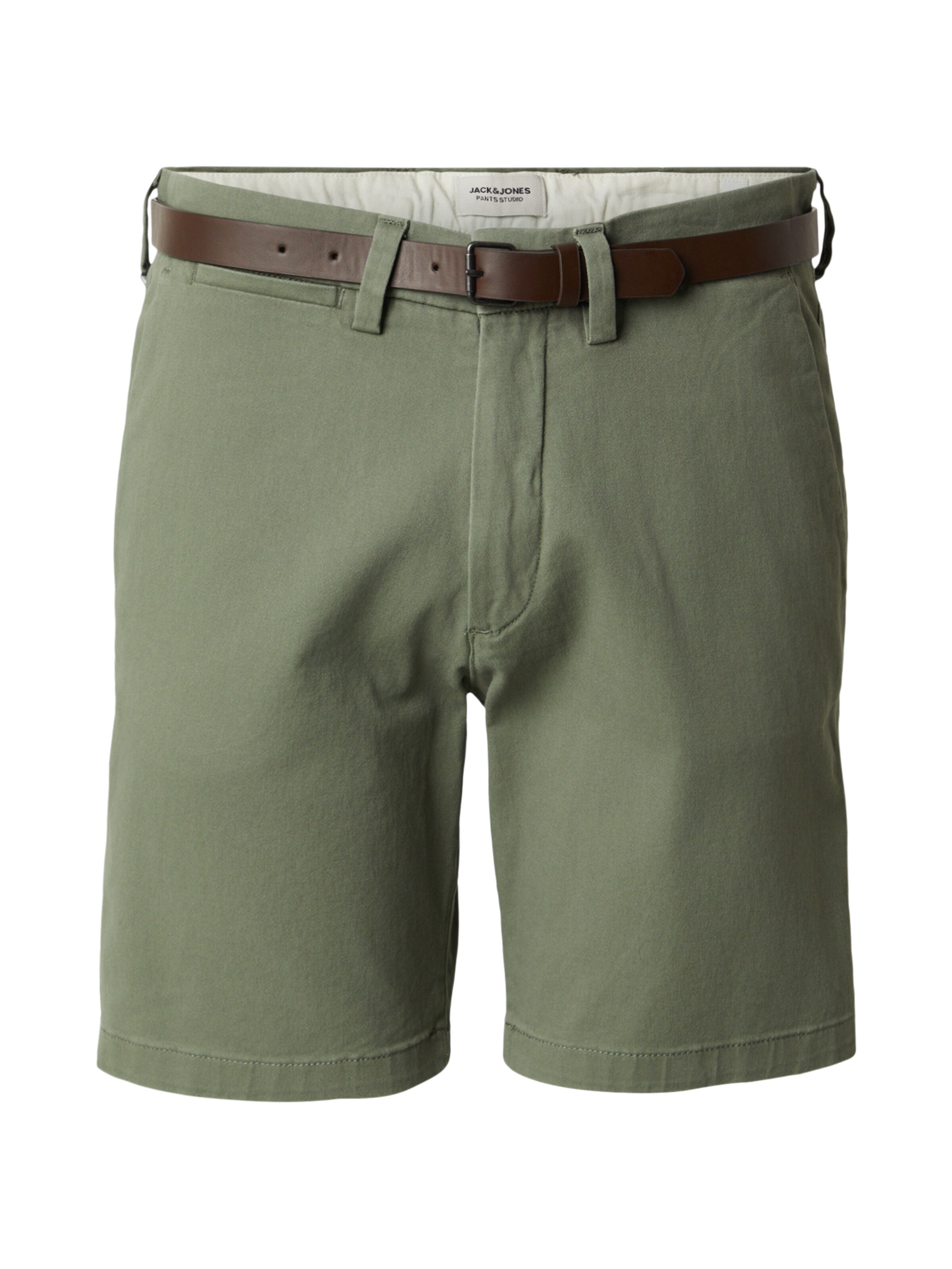 Pantaloni chino 'JPSTADAM' di JACK & JONES in verde: frontale