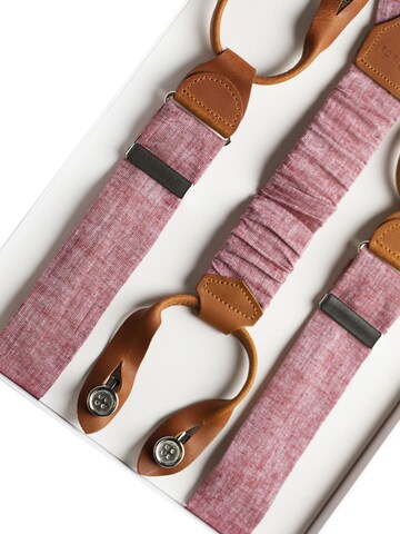 FAFIGO Suspenders 'Zio Luigi' in Purple