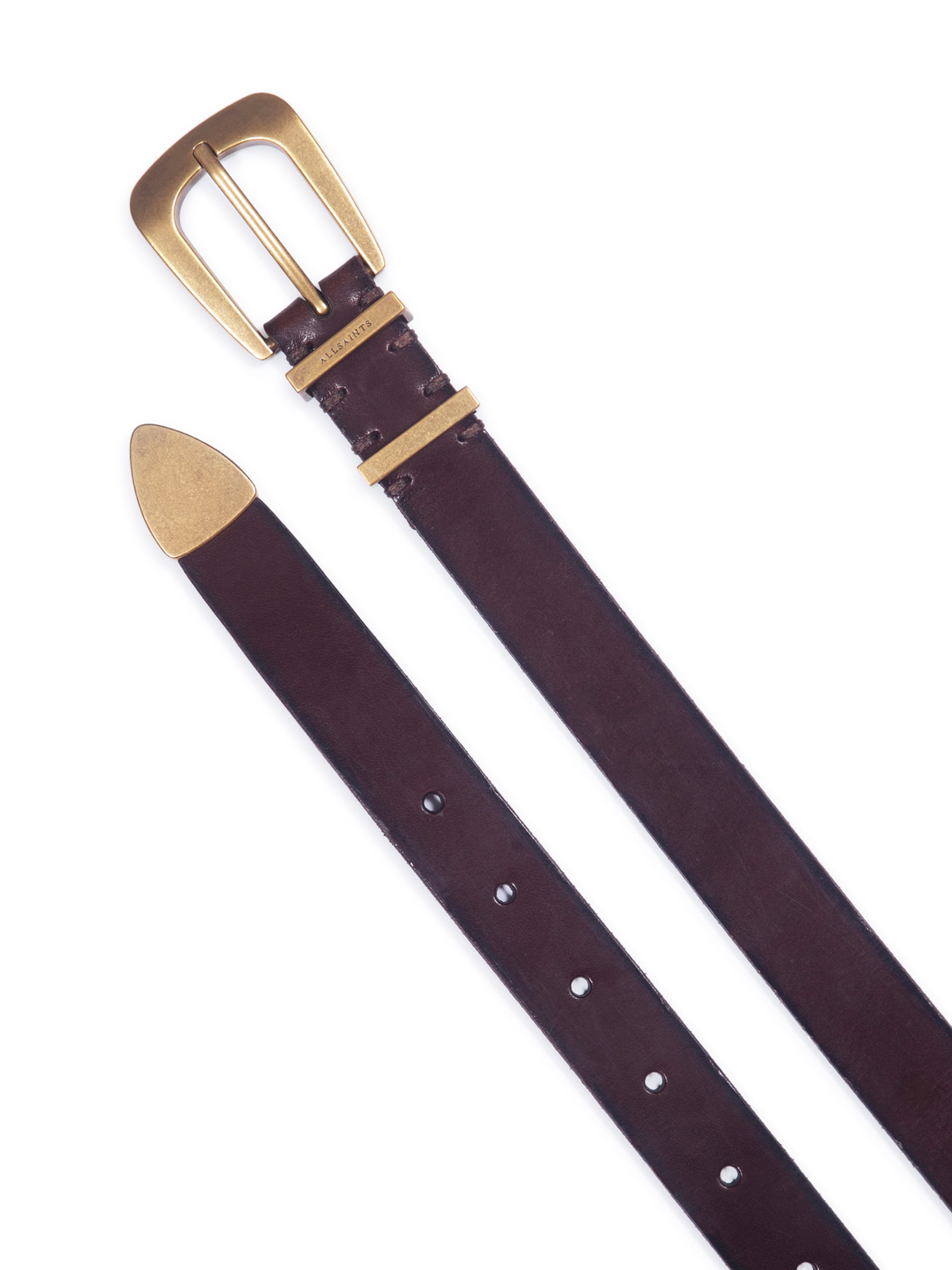 AllSaints Ζώνη σε καφέ