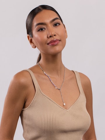 PURELEI Necklace 'Aina' in Silver: front