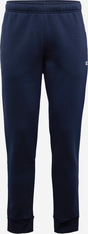 Pantalon Champion Authentic Athletic Apparel en bleu : devant