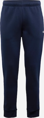 Champion Authentic Athletic Apparel Pants in Blue: front