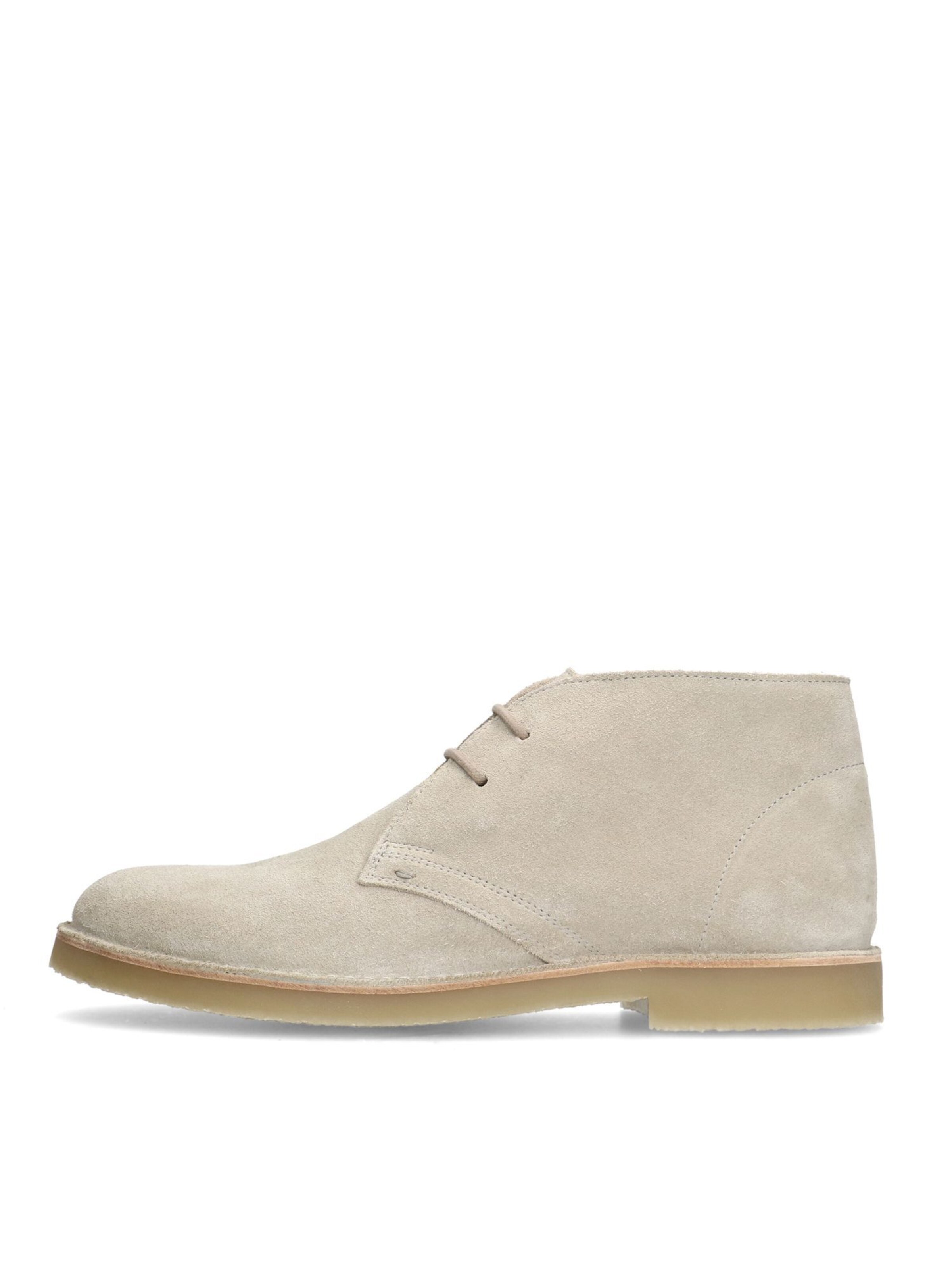MANFIELD Chukka Boots in Beige