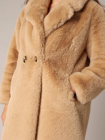 Deeluxe Wintermantel 'DRESSY' in Beige