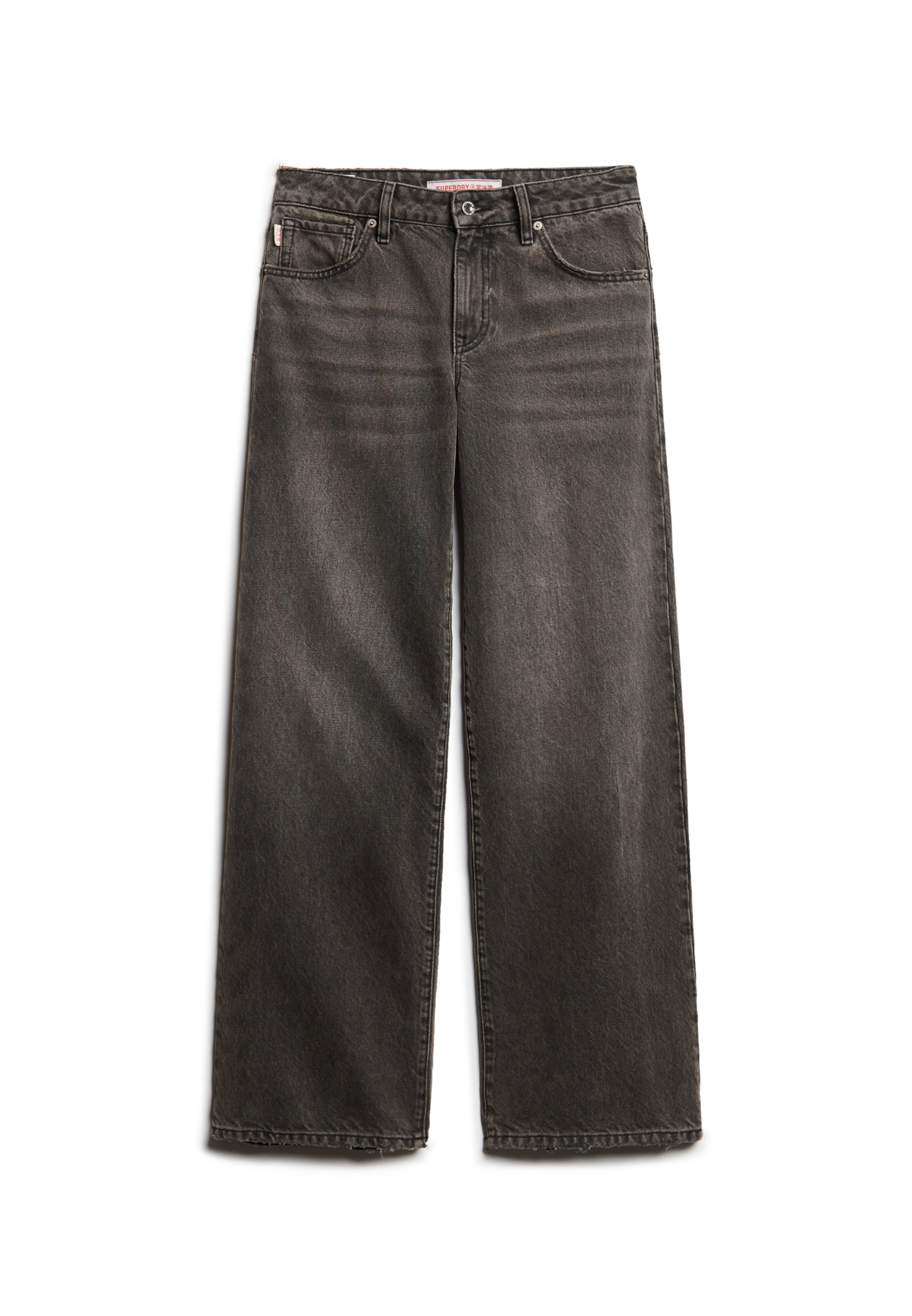 Wide Leg Jean Superdry & Co en gris : devant