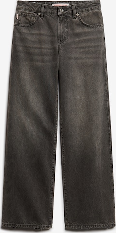 Wide Leg Jean Superdry & Co en gris : devant