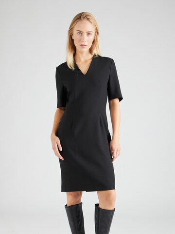 s.Oliver BLACK LABEL Kleid in Schwarz: Vorderseite