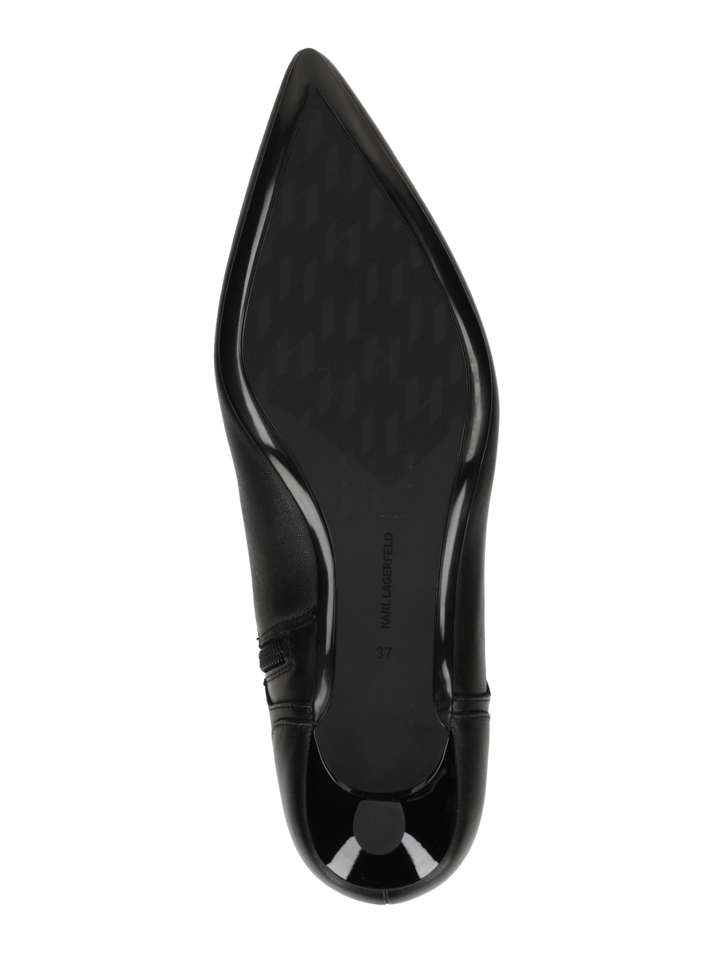 Karl Lagerfeld Stiefelette in Schwarz