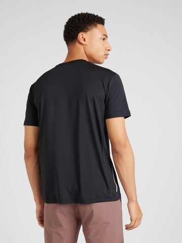 QUIKSILVER Functioneel shirt 'LAP TIME' in Zwart