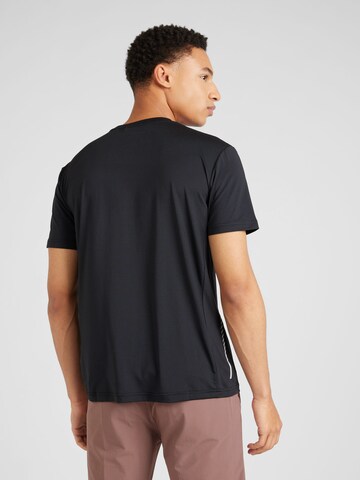 T-Shirt fonctionnel 'LAP TIME' QUIKSILVER en noir