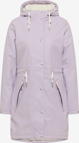 purpurinė MYMO Žieminis paltas: priekis