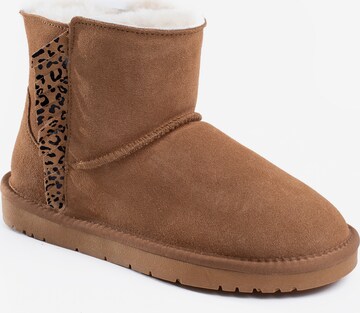 Gooce Snow boots 'Berta' in Brown