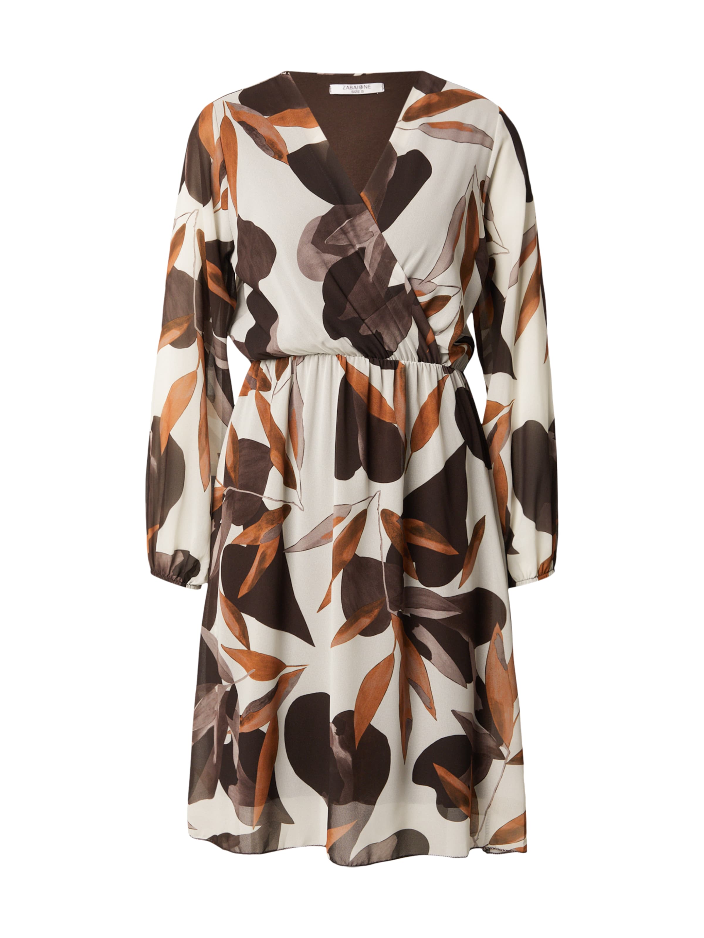 ZABAIONE Jurk 'Hi44llaa' in Bruin: voorkant