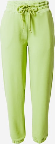 Smith&Soul Tapered Broek in Groen: voorkant