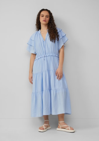 QS Kleid in Blau: Vorderseite