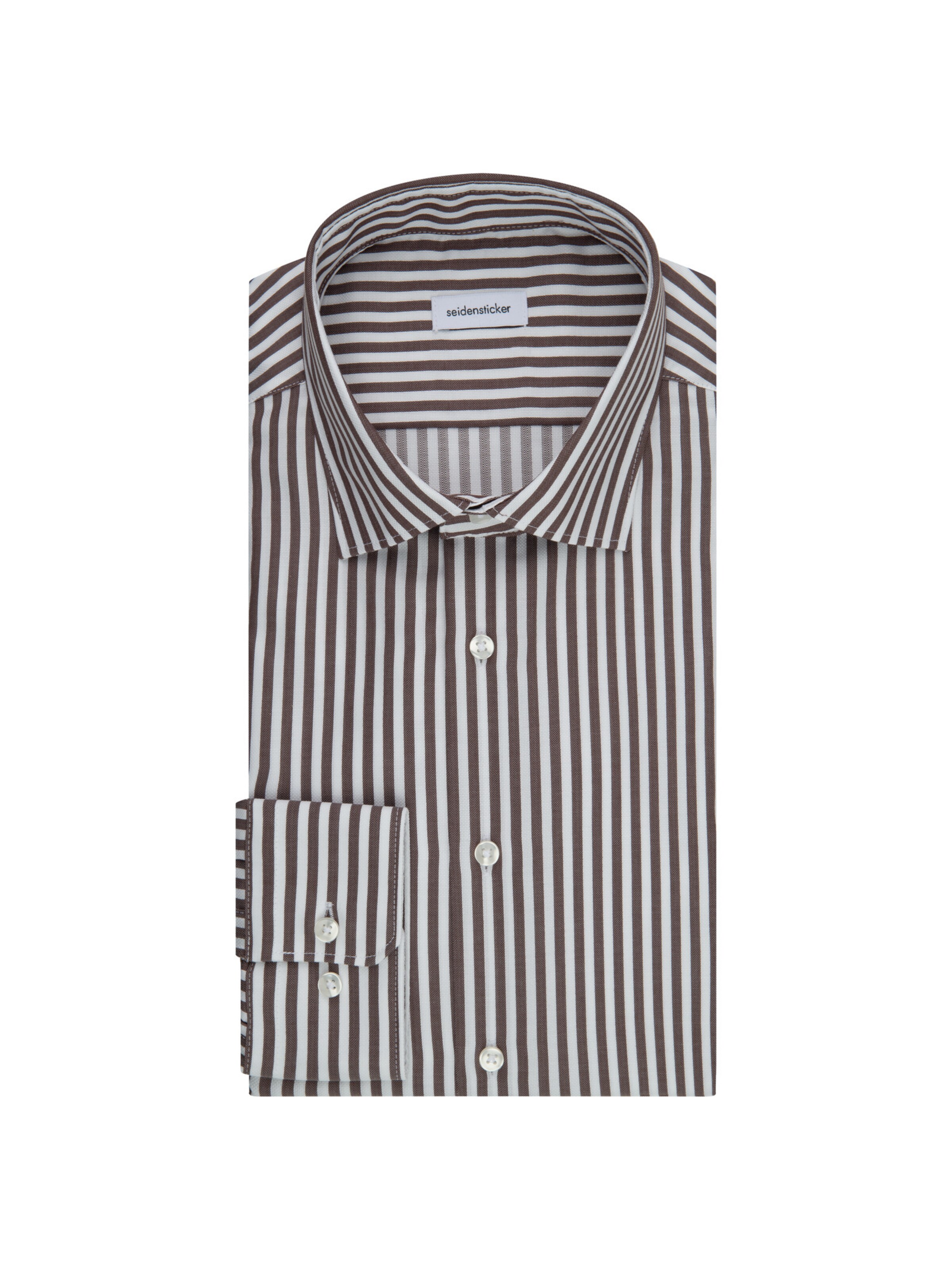 Coupe slim Chemise SEIDENSTICKER en noir