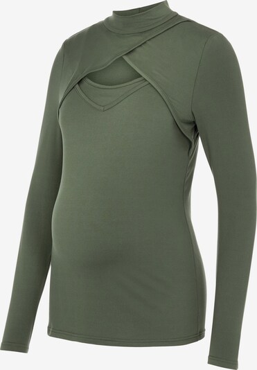 MAMALICIOUS Shirt 'ELOISE NELL' in de kleur Groen, Productweergave