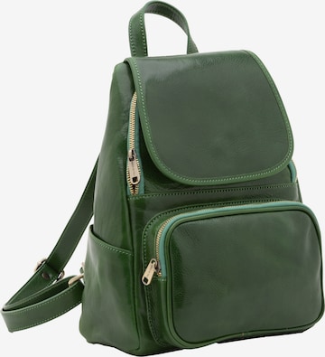 Viola Castellani Backpack in Green: front
