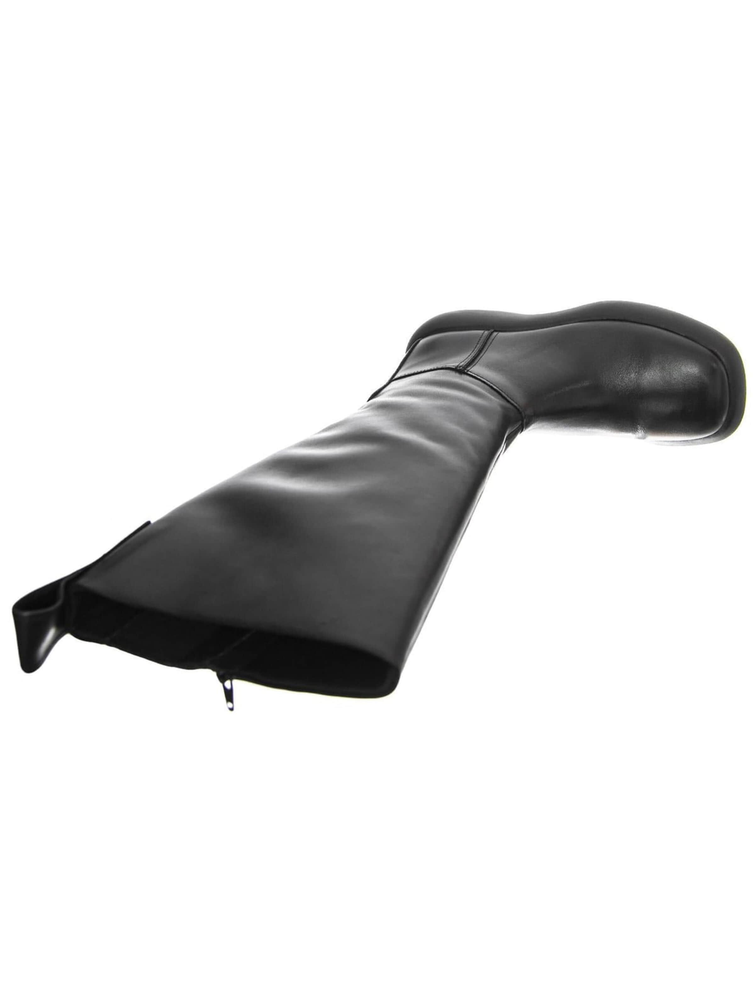 Bottes 'W' Janick Cow Leather Black Boots' Vagabond en noir