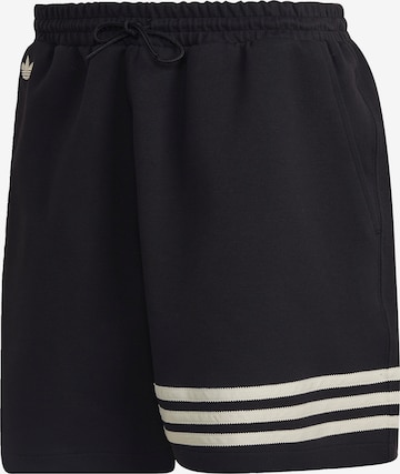 Loosefit Pantaloni 'Adicolor Neuclassics' di ADIDAS ORIGINALS in nero: frontale