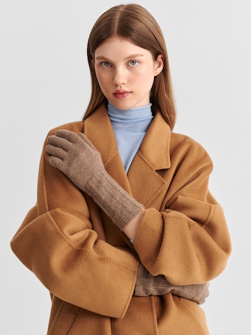 Mezzoguanti 'Salliko' di TATUUM in beige: frontale