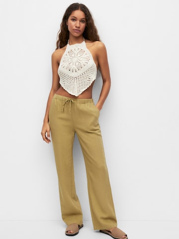 Pull&Bear Loose fit Pants in Yellow