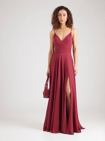 mascara Sukienka w kolorze czerwony: przód