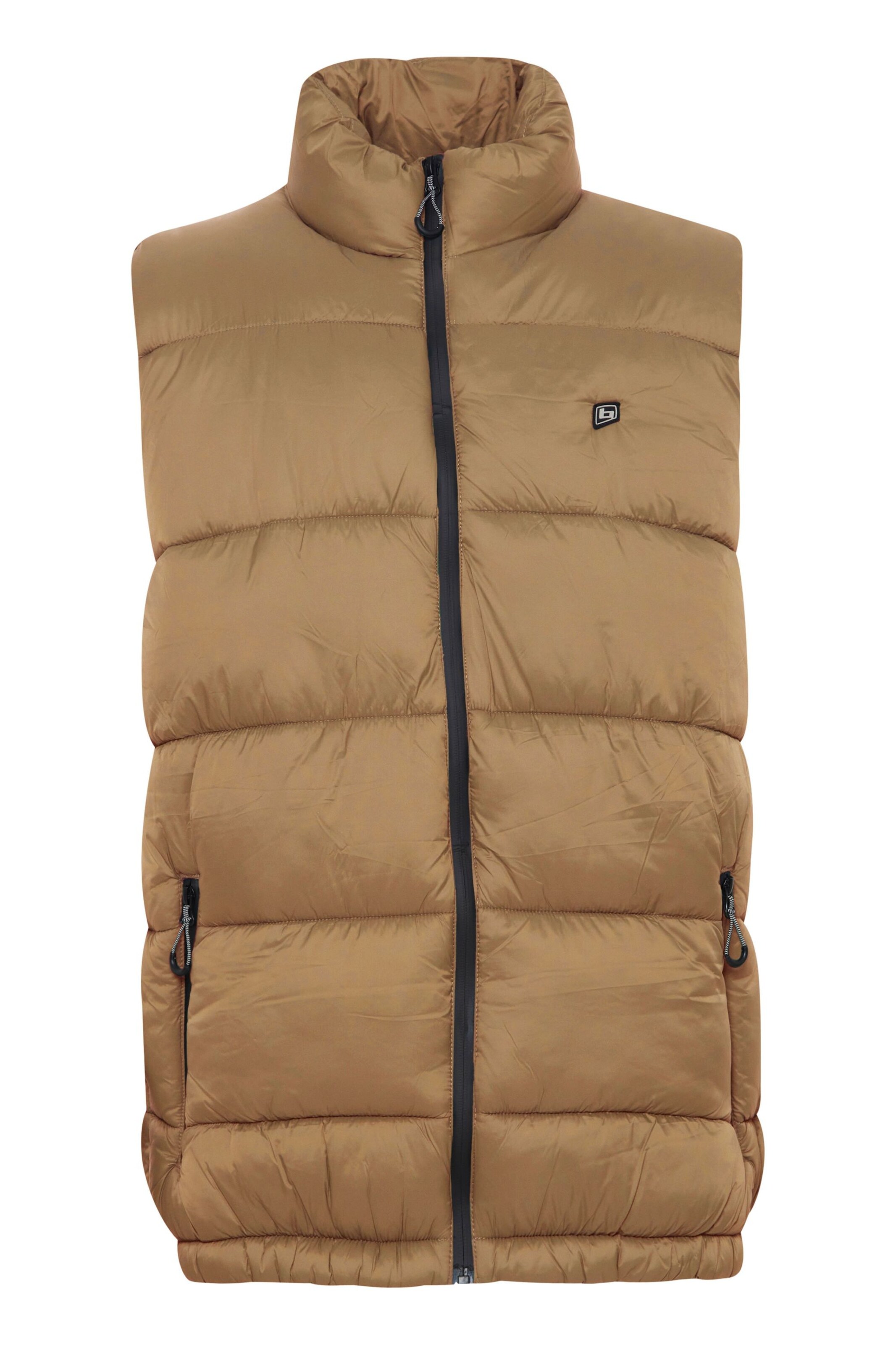 Gilet BLEND en marron : devant