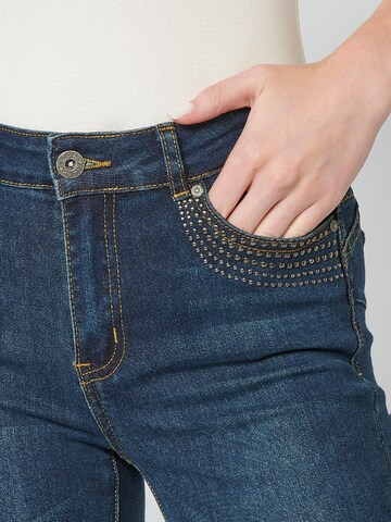 KOROSHI Slimfit Jeans in Blauw