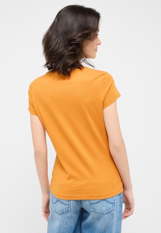 MUSTANG T-Shirt 'Loa' in Orange