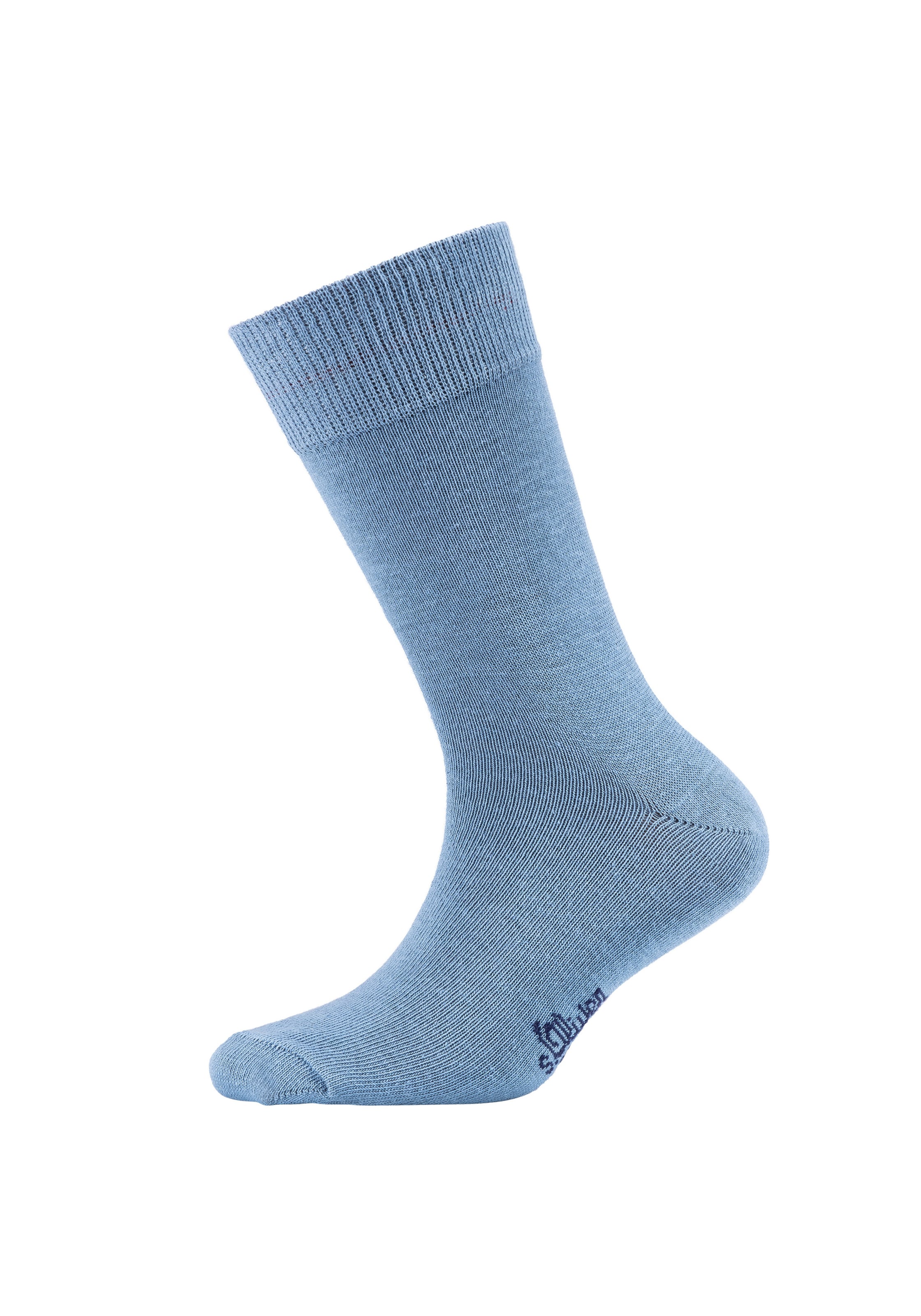 s.Oliver Sokken 'Torino' in Blauw