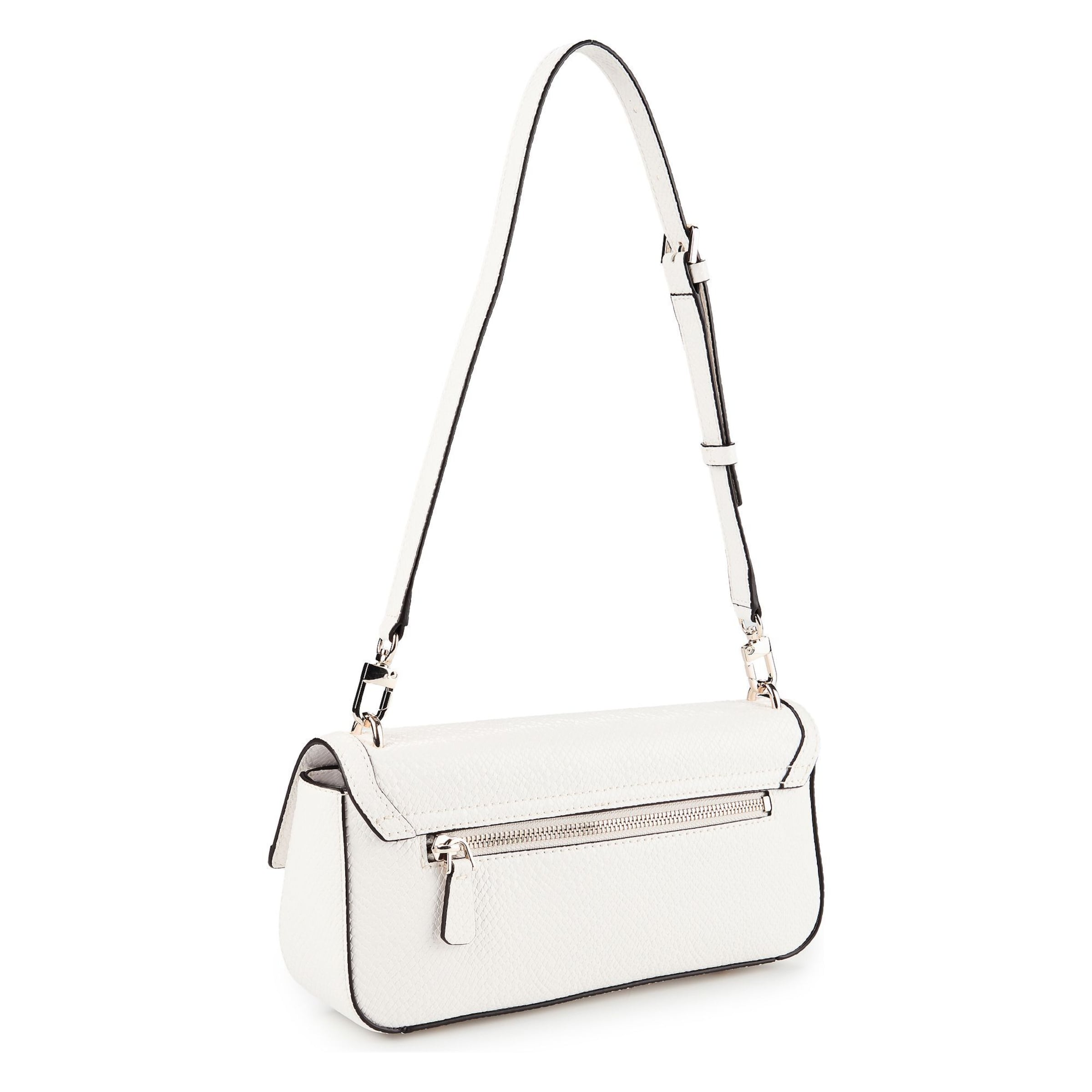 GUESS Schultertasche 'Dovie ' in Weiß