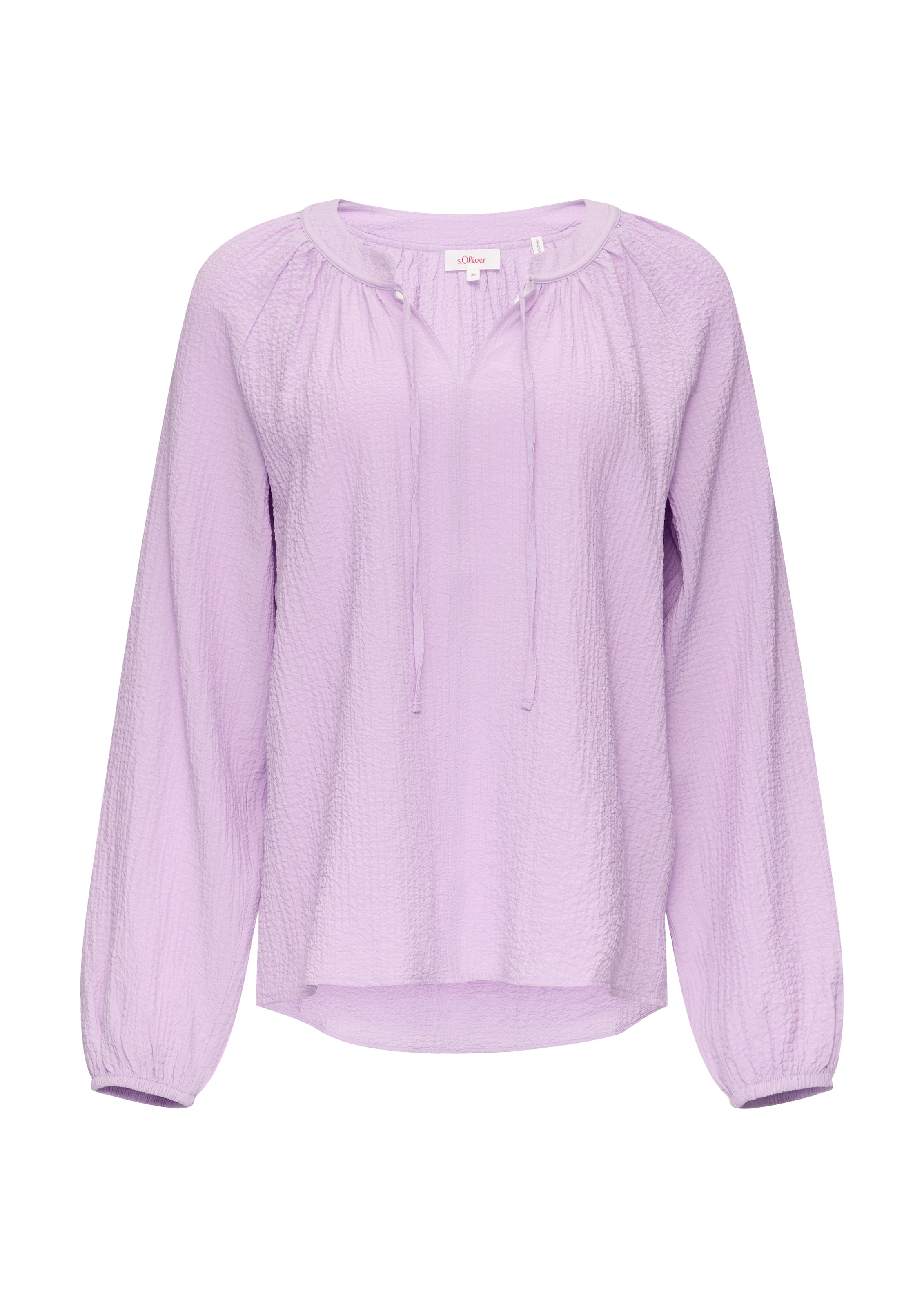 s.Oliver Bluse in Lila: Vorderseite