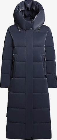 Manteau d’hiver 'Soulani5 Shiny' khujo en bleu : devant