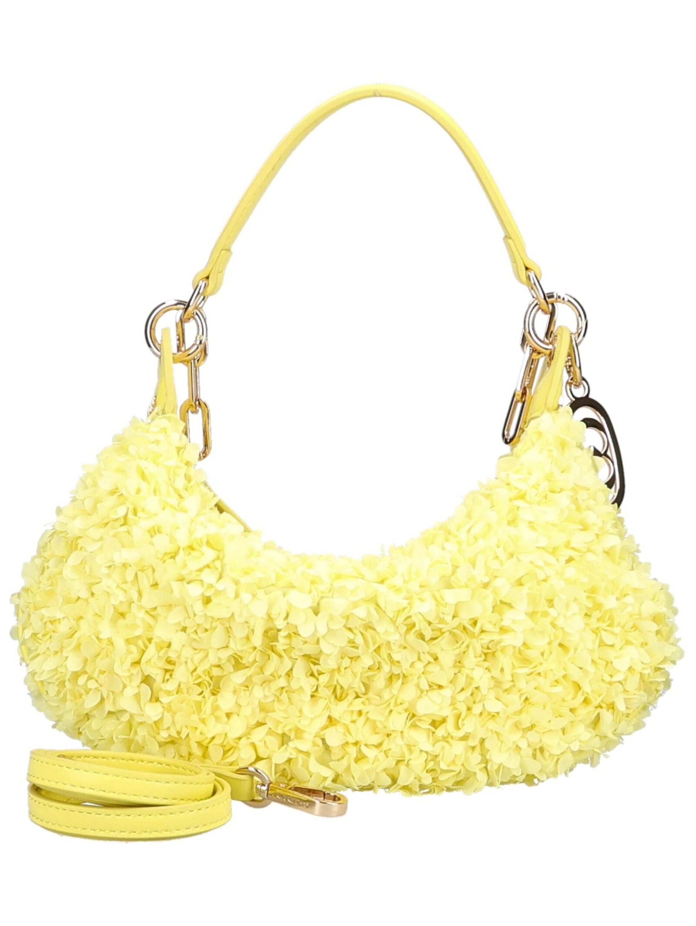 La Carrie Handbag in Yellow: front