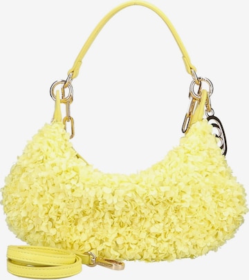 La Carrie Handbag in Yellow: front