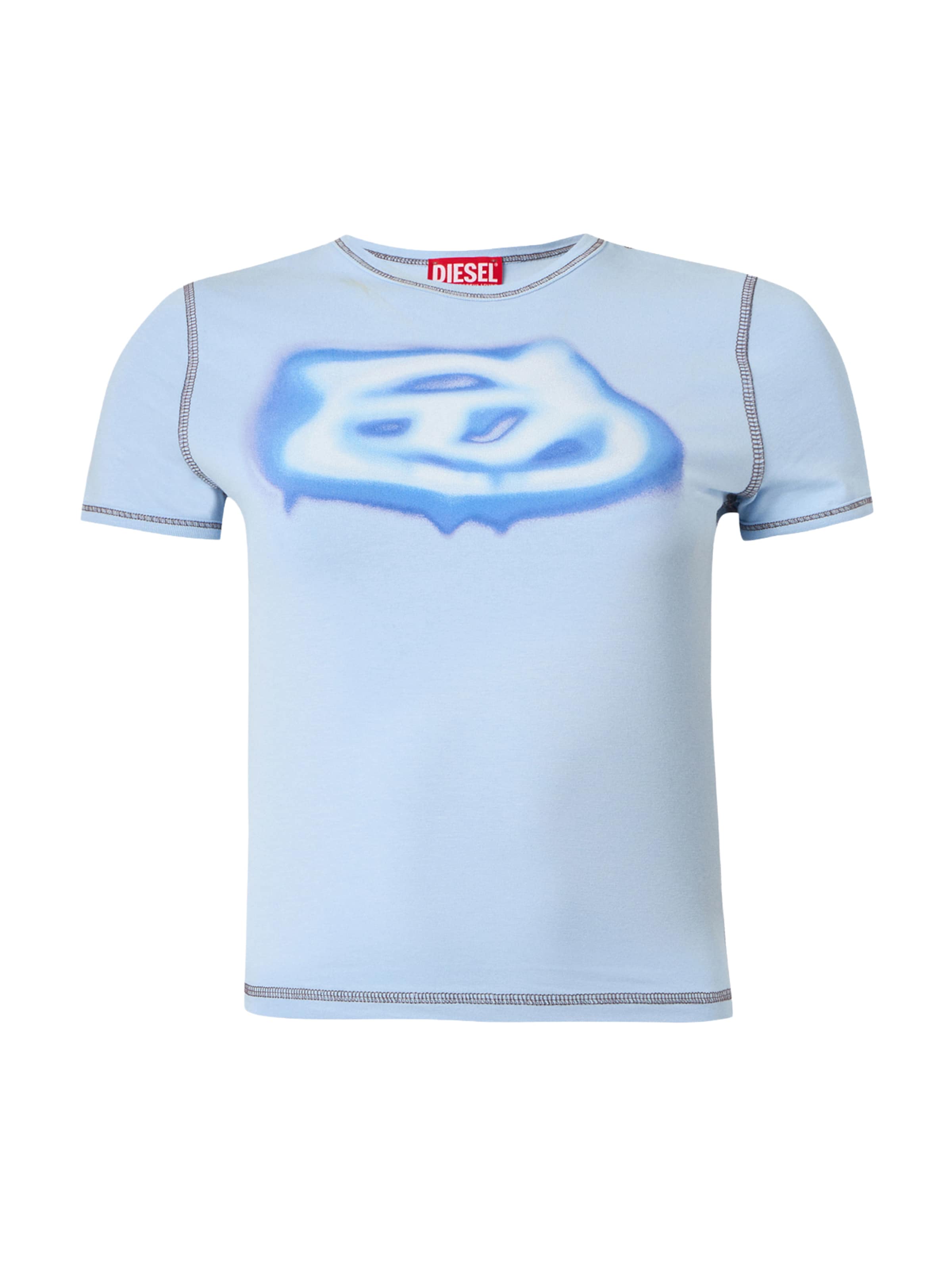 DIESEL Póló - kék: elől