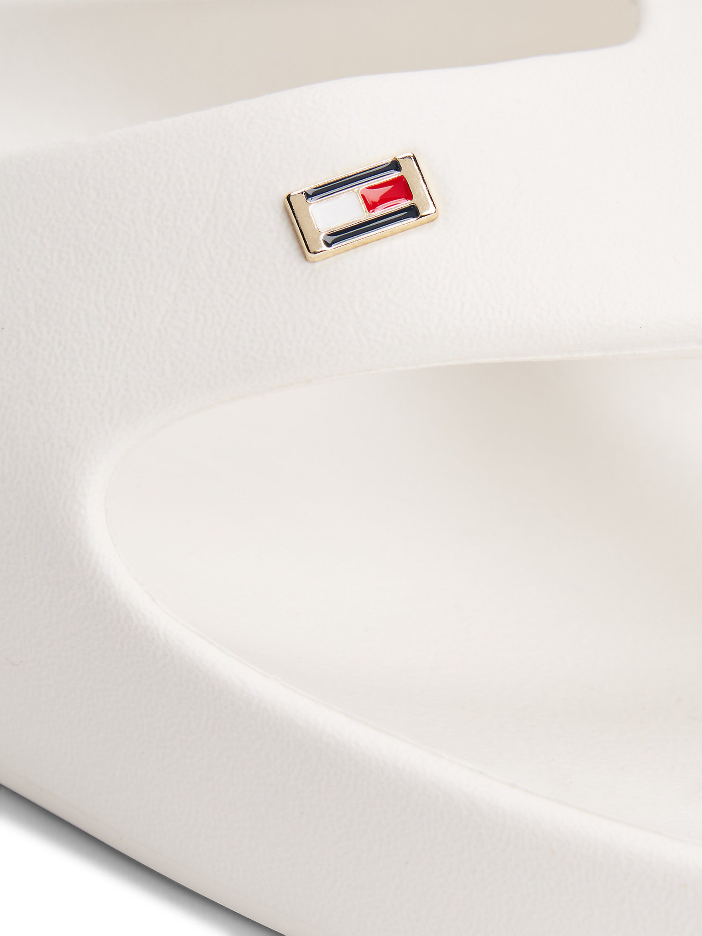 TOMMY HILFIGER T-Bar Sandals in White